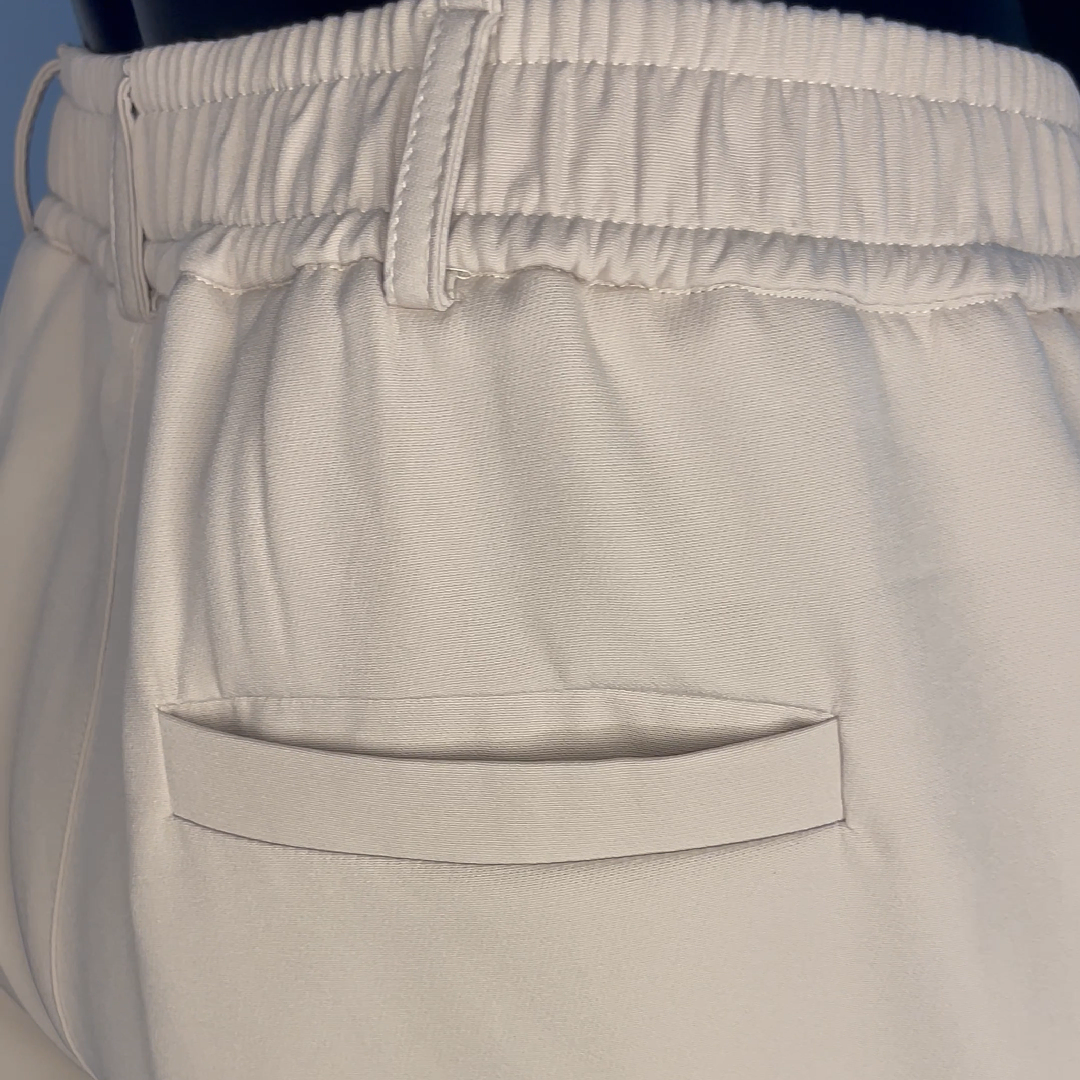 Pantalon Crêpe Carla Beige