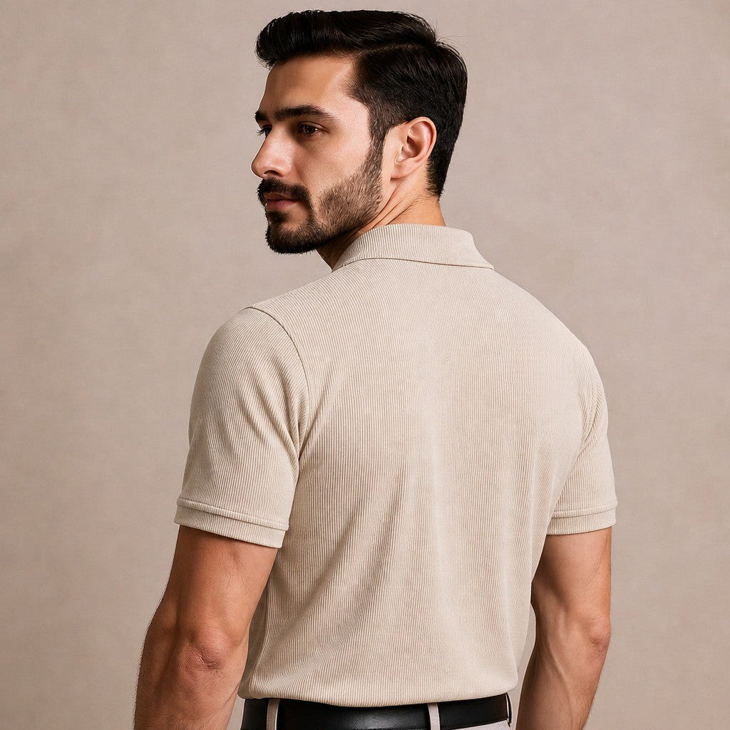 Polo Présence Beige