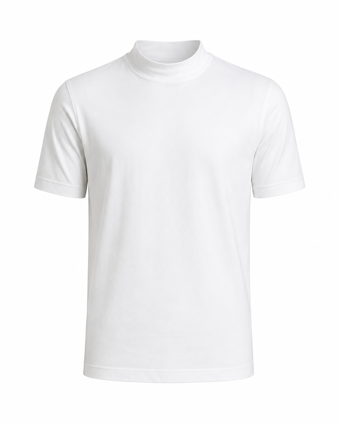 T-shirt à col Blanco blanc, offert
