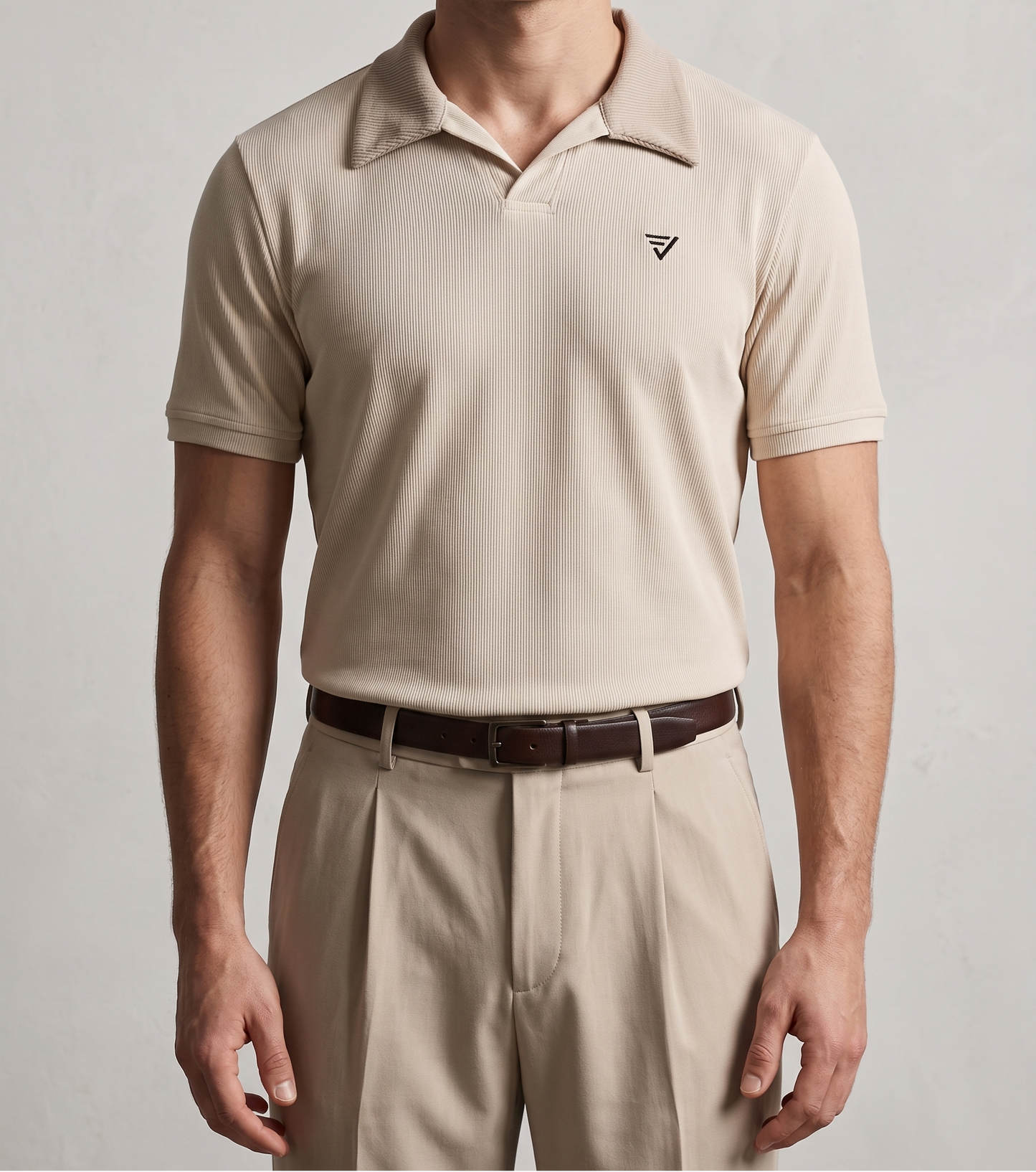 Old Money Polo — Beige