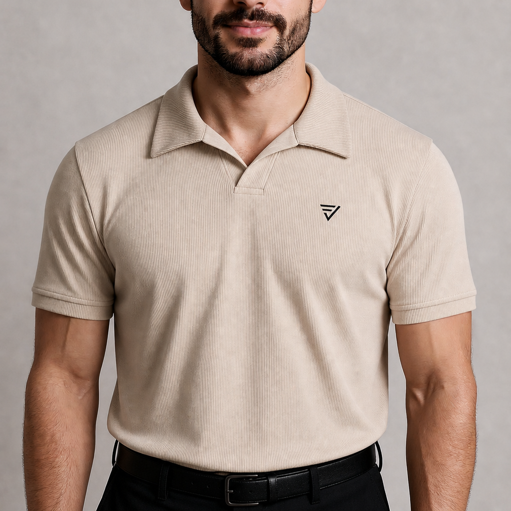 Polo Présence Beige