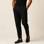 Pantalon Crêpe Carla Noir