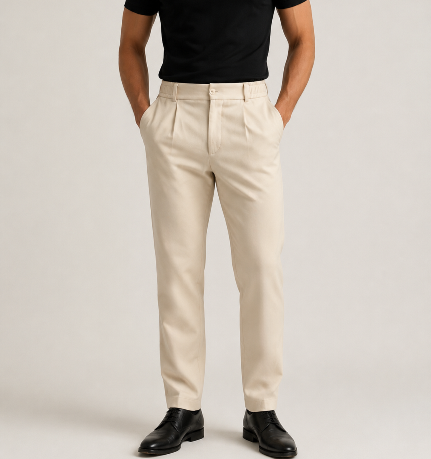 Old Money Pantalon — Beige