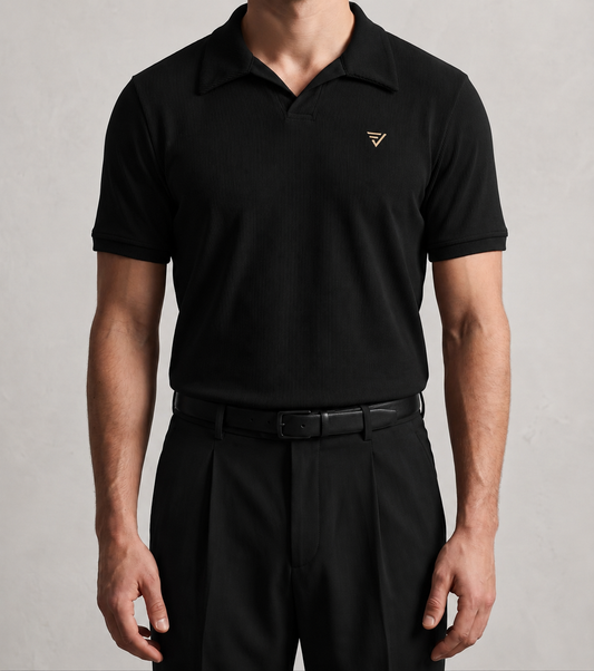 Pack Old Money — Polo + Pantalon ( Noir )